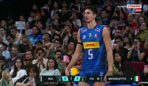 Le replay de Italie - Bulgarie (set 3) - Volley