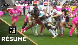 TOP 14 Saison 2025-2026 J04 - Résumé Stade Français Paris - Union Bordeaux-Bègles