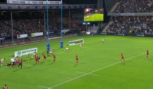 TOP 14 - Essai de pénalité (RCT) - Aviron Bayonnais - RC Toulon