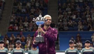 Tokyo - Alcaraz remporte son 8e titre de la saison en battant Fritz