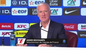Deschamps : « Ceux qui sont disponibles sont là, il n'y a pas à discuter » - Foot - Bleus