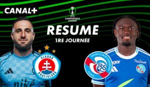 Le résumé de Slovan Bratislava / Strasbourg - Ligue Conference 2025-26 (J1)