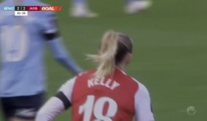 Arsenal - La joie très démonstrative de Chloe Kelly face à City