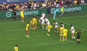 TOP 14 - Essai de Etienne FOURCADE (ASM) - ASM Clermont - US Montauban