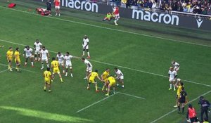TOP 14 - Essai de Giorgi AKHALADZE (ASM) - ASM Clermont - US Montauban
