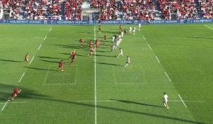 TOP 14 - Essai de Antoine FRISCH (RCT) - RC Toulon - Section Paloise