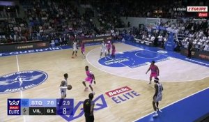 L’Asvel s’en sort à Saint-Quentin et reste invaincue en Betclic Élite - Basket - Betclic Élite