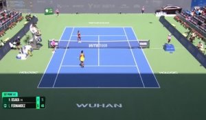 Wuhan - Osaka se fait peur au premier tour