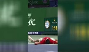 Shanghai - Djokovic s'écroule sur le court