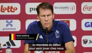 Belgique - Rudi Garcia veut une équipe conquérante face à la Macédoine du Nord