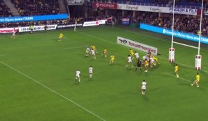 TOP 14 - Essai de Zach MERCER (RCT) - ASM Clermont - RC Toulon