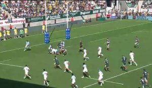 TOP 14 - Essai de Grégoire ARFEUIL (SP) - Section Paloise - Aviron Bayonnais