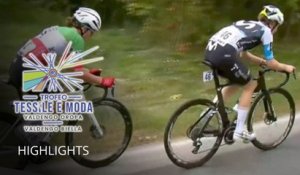 Cyclisme - Trophée Textile & Mode Femmes - Résumé - Elisa Longo Borghini a fait craquer Marlen Reusser