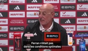 Espagne - Luis De La Fuente : "Ferran ? Une gêne, mais pas de blessure !"