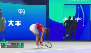 Ningbo - Raducanu prend la porte dès le premier tour