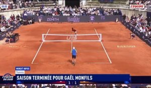 Saison terminée pour Monfils - Tennis - ATP