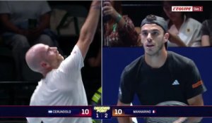 Le point complètement dingue entre Mannarino et Cerundolo - Tennis - UTS