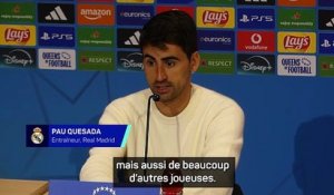 Quesada salue le travail de Naomi Feller - Foot - Ligue des champions (F)