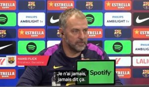 Barcelone - Hansi Flick dément avoir voulu écarter Lamine Yamal avant le match face au PSG