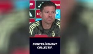 Xabi Alonso : "La cheville de Mbappé va bien !"