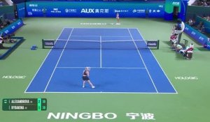 Ningbo - Rybakina renverse Alexandrova et empoche le titre