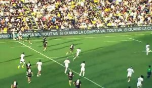 TOP 14 - Essai de Levani BOTIA 2 (SR) - Stade Rochelais - US Montauban