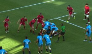 TOP 14 - Essai de Lenni NOUCHI (MHR) - Montpellier Hérault Rugby - LOU Rugby