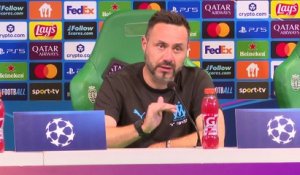 De Zerbi : «Il faudra faire le match parfait» - Foot - Ligue des champions - Marseille