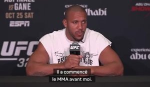 UFC 321 - Gane “très détaché” avant le combat pour la ceinture contre Aspinall