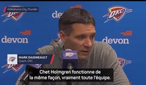 OKC - Daigneault : "Gilgeous-Alexander est déjà prêt pour les 82 matches"