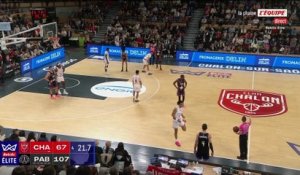 Le Paris Basketball ne fait qu’une bouchée de Chalon - Basket - Betclic Élite