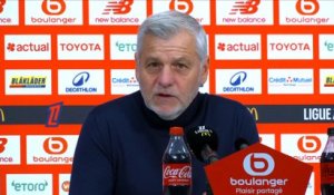 Bruno Genesio encense Félix Correia après ses premiers buts : « Ça commençait à lui peser un petit peu, il le mérite » - Foot - Ligue 1 - Lille