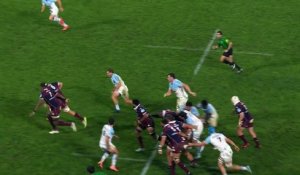 TOP 14 - Essai de Salesi RAYASI (UBB) - Union Bordeaux-Bègles - Aviron Bayonnais
