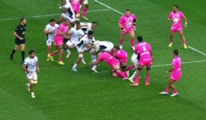 TOP 14 - Essai de Gabriel NGANDEBE (MHR) - Stade Français Paris - Montpellier Hérault Rugby