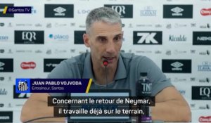 Vojvoda évoque le retour de Neymar - Foot - Brasil - Santos