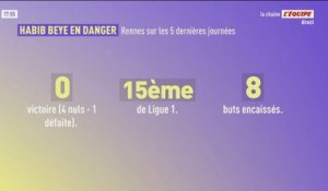 Menacé, Beye, l'entraîneur de Rennes, sera bien sur le banc à Toulouse mercredi - Foot - Ligue 1