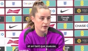 Angleterre (F) - Ella Toone impressionnée par Maya Le Tissier