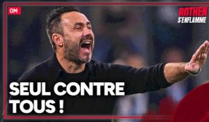 OM : De Zerbi "seul contre tous", "ça donne un message au groupe" valide Belhanda