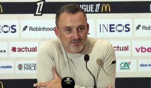 Franck Haise (Nice) : « Si je suis dominé comme ça tous les week-ends, ça me va » - Foot - Ligue 1 - Nice