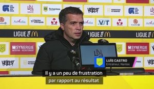 Nantes - Castro frustré après le match fou perdu contre Monaco