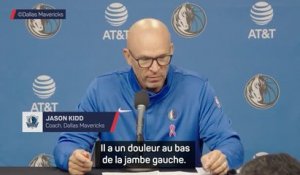 Mavericks - Kidd : "Nous ne voulions prendre aucun risque avec AD"