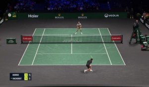 Vacherot poursuit sa belle aventure - Tennis - Rolex Paris Masters