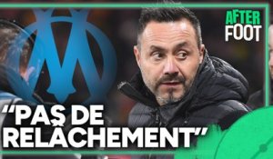 OM : "Si tu veux appartenir au monde des grands, il n'y a pas de relâchement", souligne Riolo