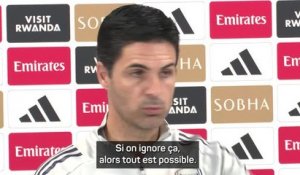 Arsenal - Arteta : "Protéger les joueurs et les supporters, notre valeur la plus précieuse"