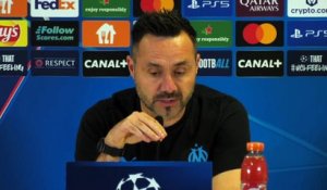 Roberto De Zerbi : « Les belles choses se font aussi dans la difficulté » - Foot - Ligue des champions - OM