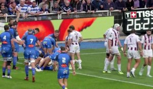 TOP 14 - Essai de Lois GUEROIS-GALISSON (CO) - Castres Olympique - Union Bordeaux-Bègles