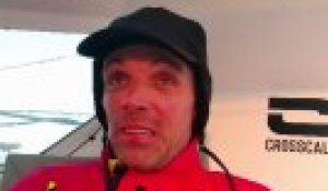 Aurélien Ducroz (Crosscall) : « Une nuit d'enfer avec des grains à 50 et 60 noeuds » - Voile - Transat Café L'Or