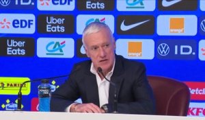 « Les calendriers sont très chargés », souligne Didier Deschamps après l'annonce de sa liste - Foot - Bleus