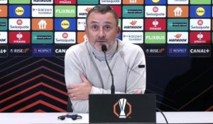 Franck Haise après la nouvelle défaite de Nice en Ligue Europa : « J'ai les boules » - Foot - Ligue Europa - Nice