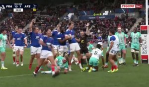 La fin de match de France - Afrique du Sud - Rugby